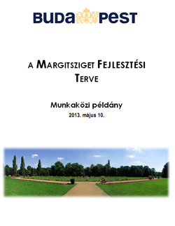 A Margitsziget fejlesztési terve