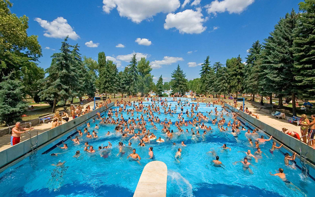 A Palatinus strand az elsők között nyitja meg kapuit