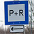 P+R parkolót jelző tábla (gyűjtőkép)