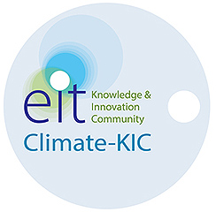 Az EIT (Európai Innovációs és Technológiai Intézet) Climate-KIC szervezetének logója