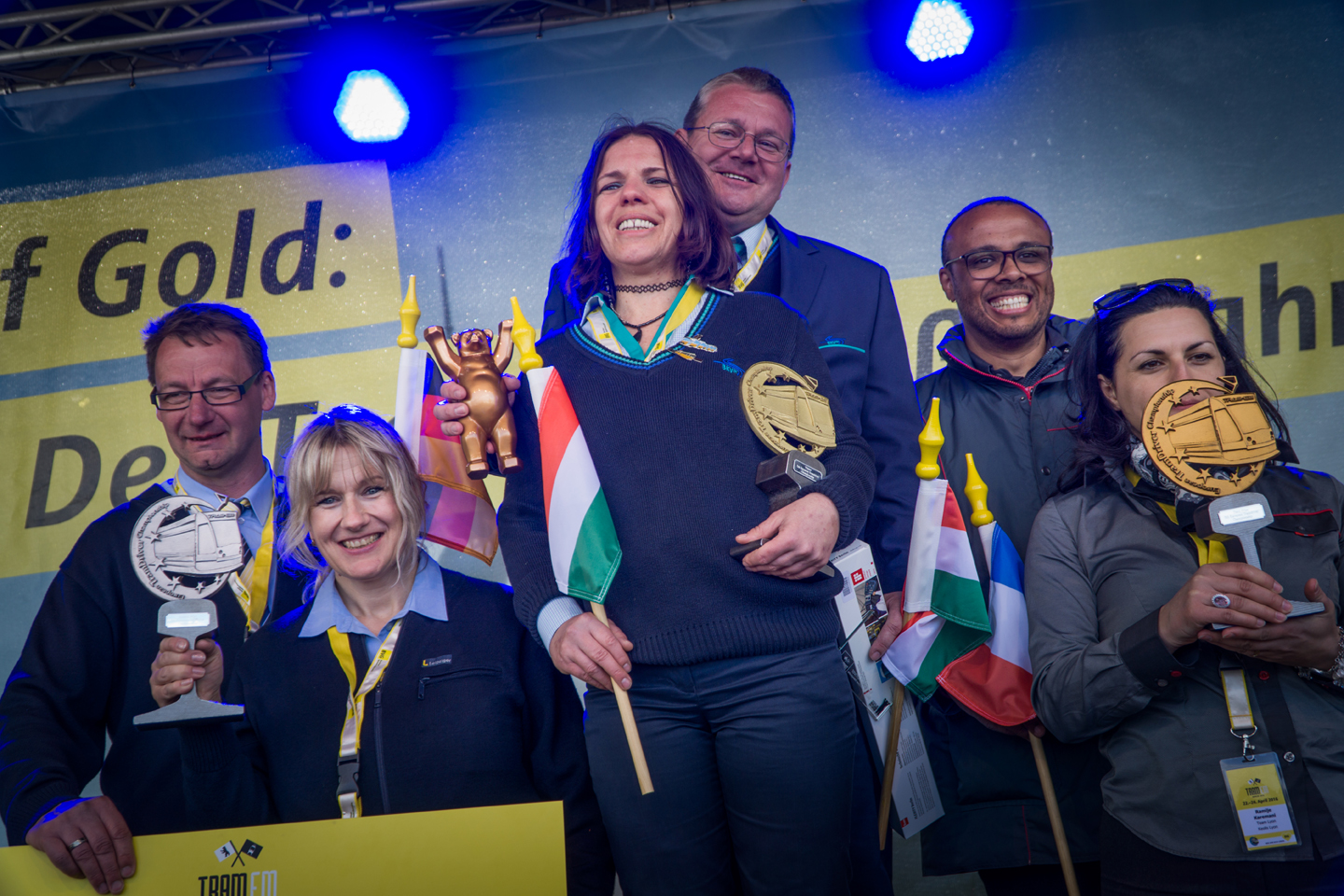 BKV's Eszter Muli and Antal Harsányi reached first place on the 5th European Tramdriver Championships 