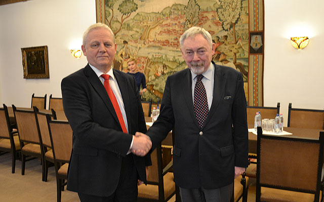 Tarlós István Budapest főpolgármestere és Jacek Majchrowski Krakkó főpolgármestere