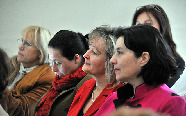 A Budapesti Vállalkozásfejlesztési Fórum „Női vállalkozások - Vállalkozó nők” című rendezvény résztvevői